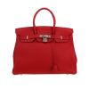 Hermès  Birkin 35 cm handbag  in red togo leather - 360 thumbnail