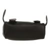 Sac à main Hermès  Quelle Idole en cuir Swift noir et marron - Detail D1 thumbnail