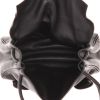 Sac à main Hermès  Quelle Idole en cuir Swift noir et marron - Detail D3 thumbnail