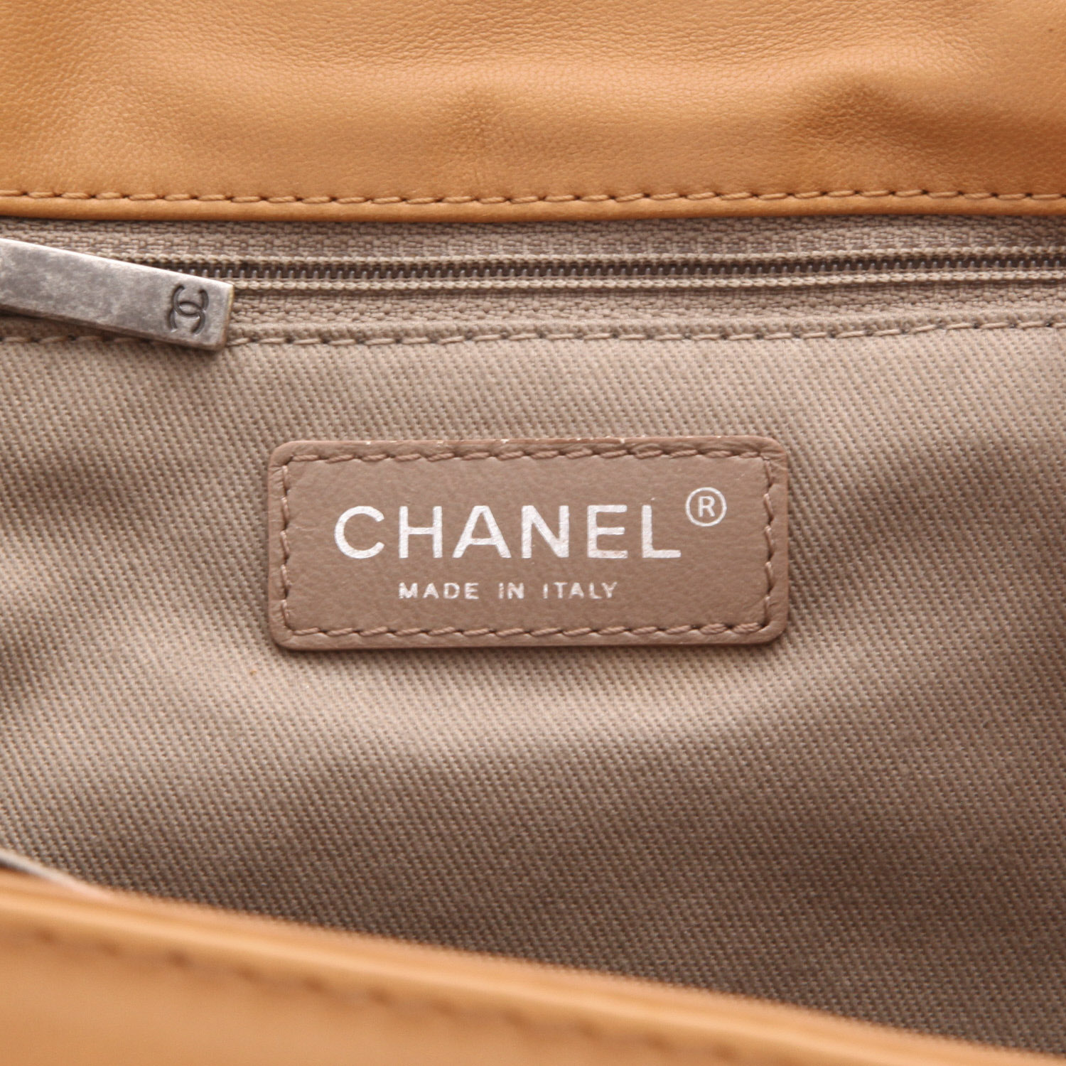 Borsa Chanel  Timeless in pelle trapuntata marrone - Detail D2