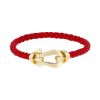 Fred Force 10 large model bracelet in yellow gold - 00pp thumbnail