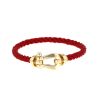Fred Force 10 large model bracelet in yellow gold - 360 thumbnail