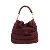 Sac cabas Dior  Libertine en cuir bordeaux - 360 thumbnail