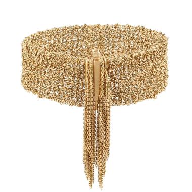 Bracelet souple Boucheron Delilah en or jaune