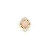 Bague Vintage  en or jaune, corail et diamants - 360 thumbnail