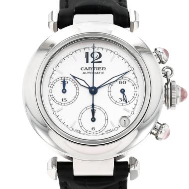 Cartier Pasha Chrono  in stainless steel Ref: Cartier - 2412  Circa 2000