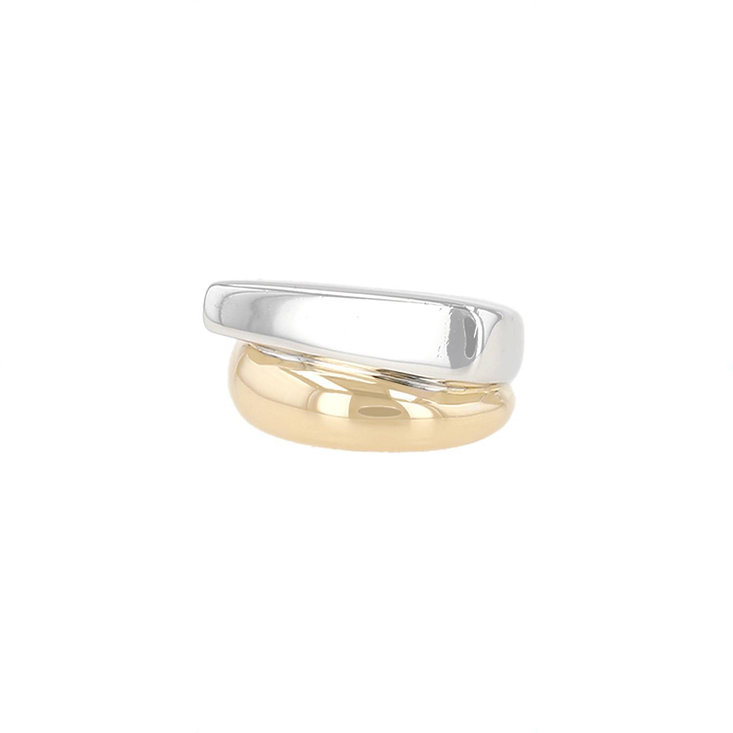 Bague Fred Success moyen modèle en or jaune et or blanc