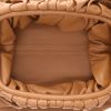 Pochette Bottega Veneta  Pouch en cuir marron - Detail D3 thumbnail