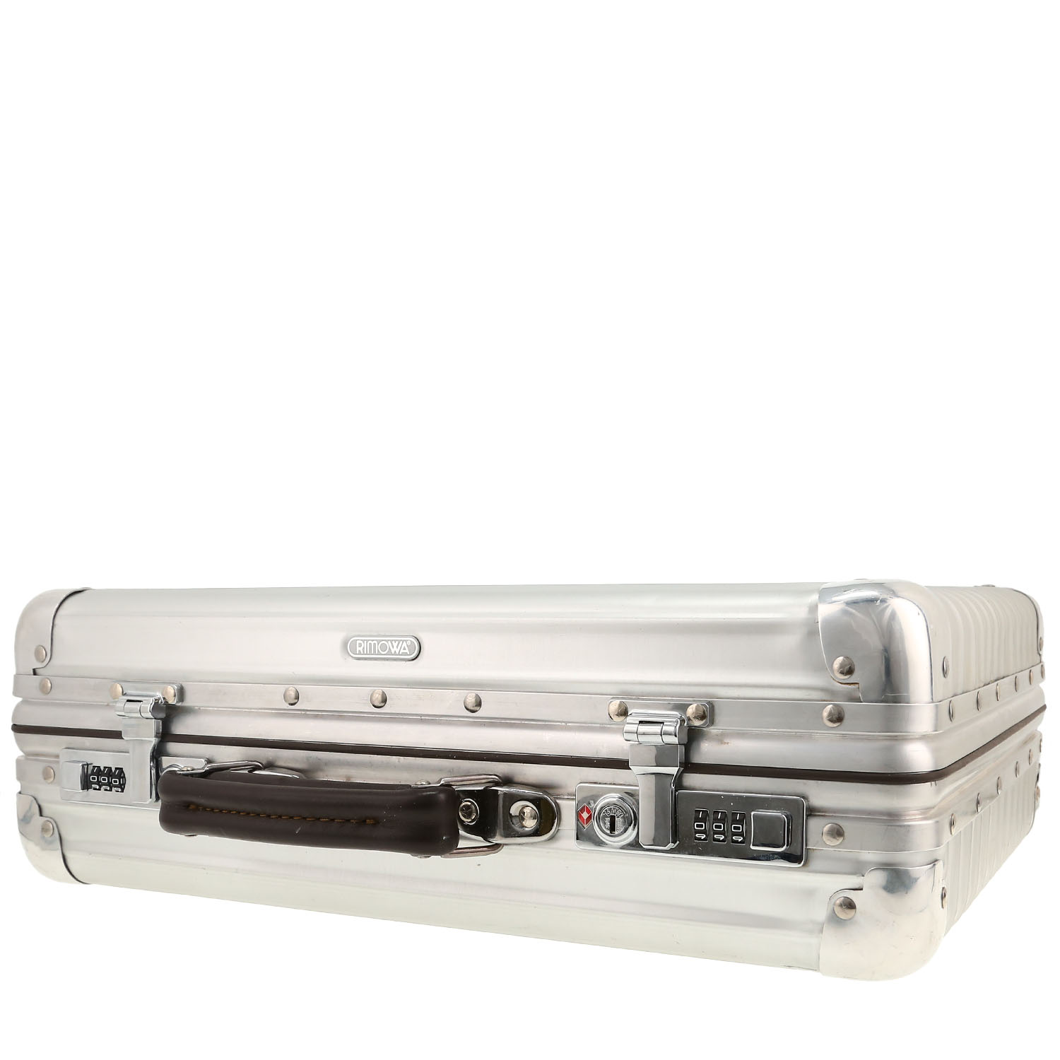 Maleta Rimowa   en aluminio plateado - Detail D4