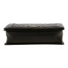 Sac bandoulière Chanel  Boy grand modèle  en cuir verni matelassé noir - Detail D1 thumbnail
