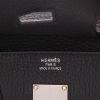 Sac de week end Hermès  Haut à Courroies en cuir taurillon clémence noir - Detail D2 thumbnail