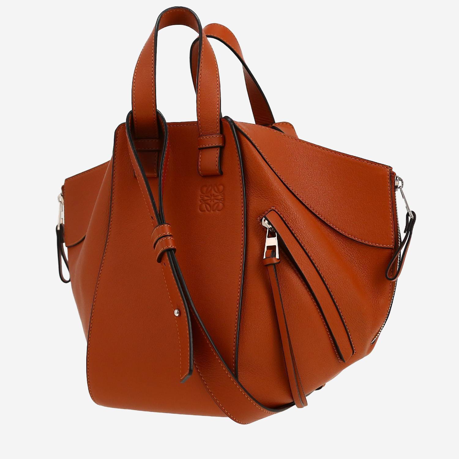 Sac à main Loewe  Hammock en cuir marron