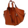 Bolso de mano Loewe  Hammock en cuero marrón - 00pp thumbnail