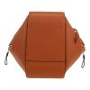 Bolso de mano Loewe  Hammock en cuero marrón - Detail D1 thumbnail