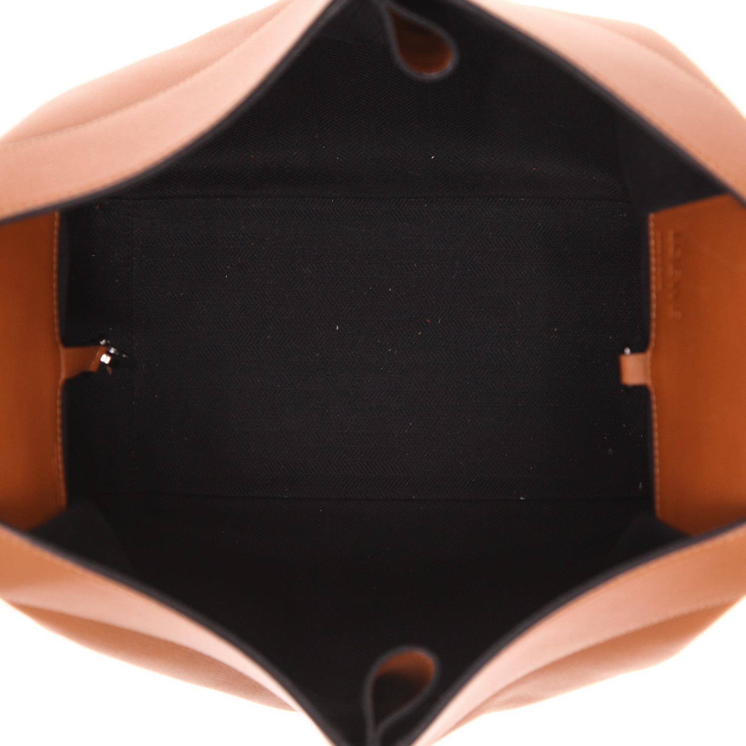 Bolso de mano Loewe  Hammock en cuero marrón - Detail D3