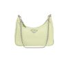 Prada  Re-Edition 2005 shoulder bag  in green canvas - 360 thumbnail