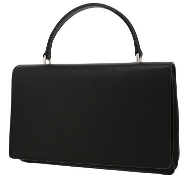 Sac à main Prada en cuir saffiano noir