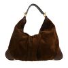 Borsa Gucci   in Veau velours e pelle marrone - 360 thumbnail