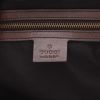 Borsa Gucci   in Veau velours e pelle marrone - Detail D2 thumbnail