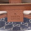 Gucci  Jackie shoulder bag  in blue "sûpreme GG" canvas  and brown leather - Detail D2 thumbnail