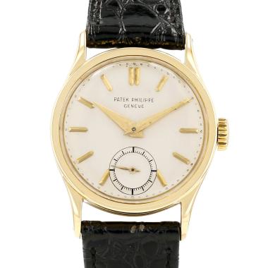 Reloj Patek Philippe Calatrava de oro amarillo Circa 1950