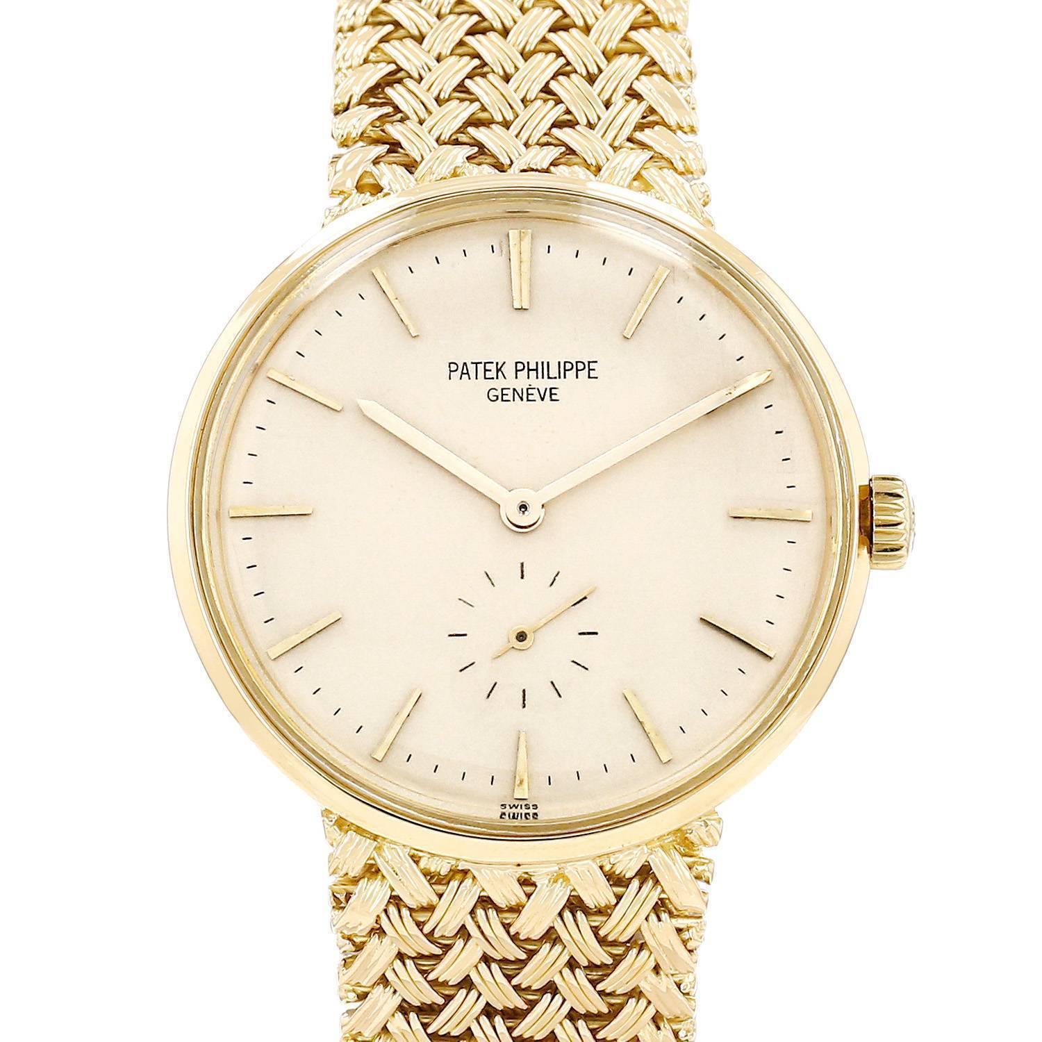 Montre Patek Philippe Calatrava en or jaune Ref: Patek Philippe - 3425 Montre Patek Philippe Calatrava en or jaune Ref: Patek Philippe - 3425