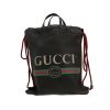 Sac à dos Gucci   en cuir noir - 360 thumbnail