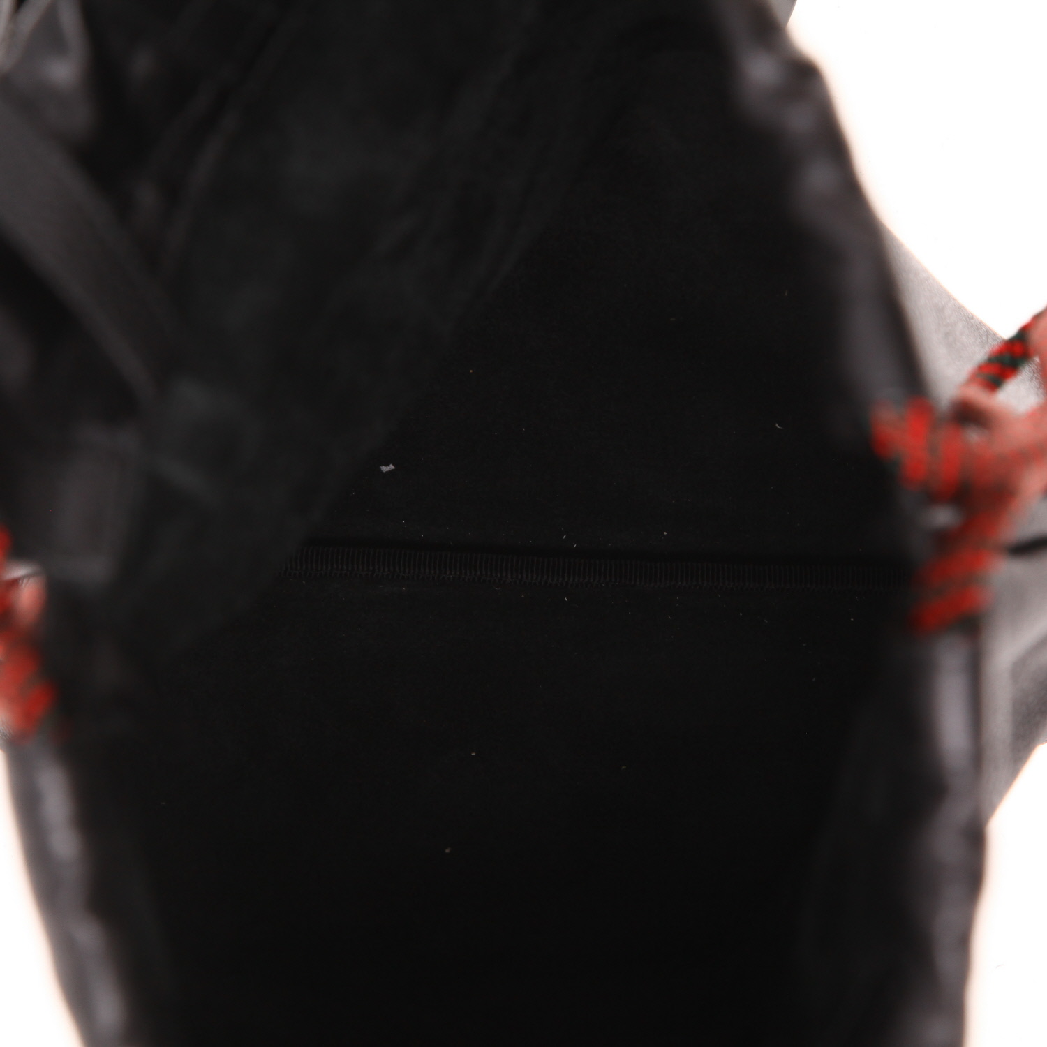 Gucci   backpack  in black leather - Detail D3