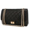 Bolso bandolera Chanel  2.55 en cuero acolchado negro - 00pp thumbnail