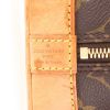 Louis Vuitton  Alma small model  handbag  in brown monogram canvas  and natural leather - Detail D2 thumbnail