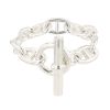 Bracciale Hermès Chaîne d'Ancre taglia XL in argento - 00pp thumbnail