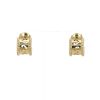 O.J. Perrin Légende hoop earrings in yellow gold - 360 thumbnail