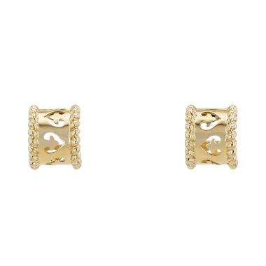 O.J. Perrin Légende hoop earrings in yellow gold