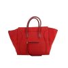 Sac cabas Celine  Phantom en cuir rouge - 360 thumbnail