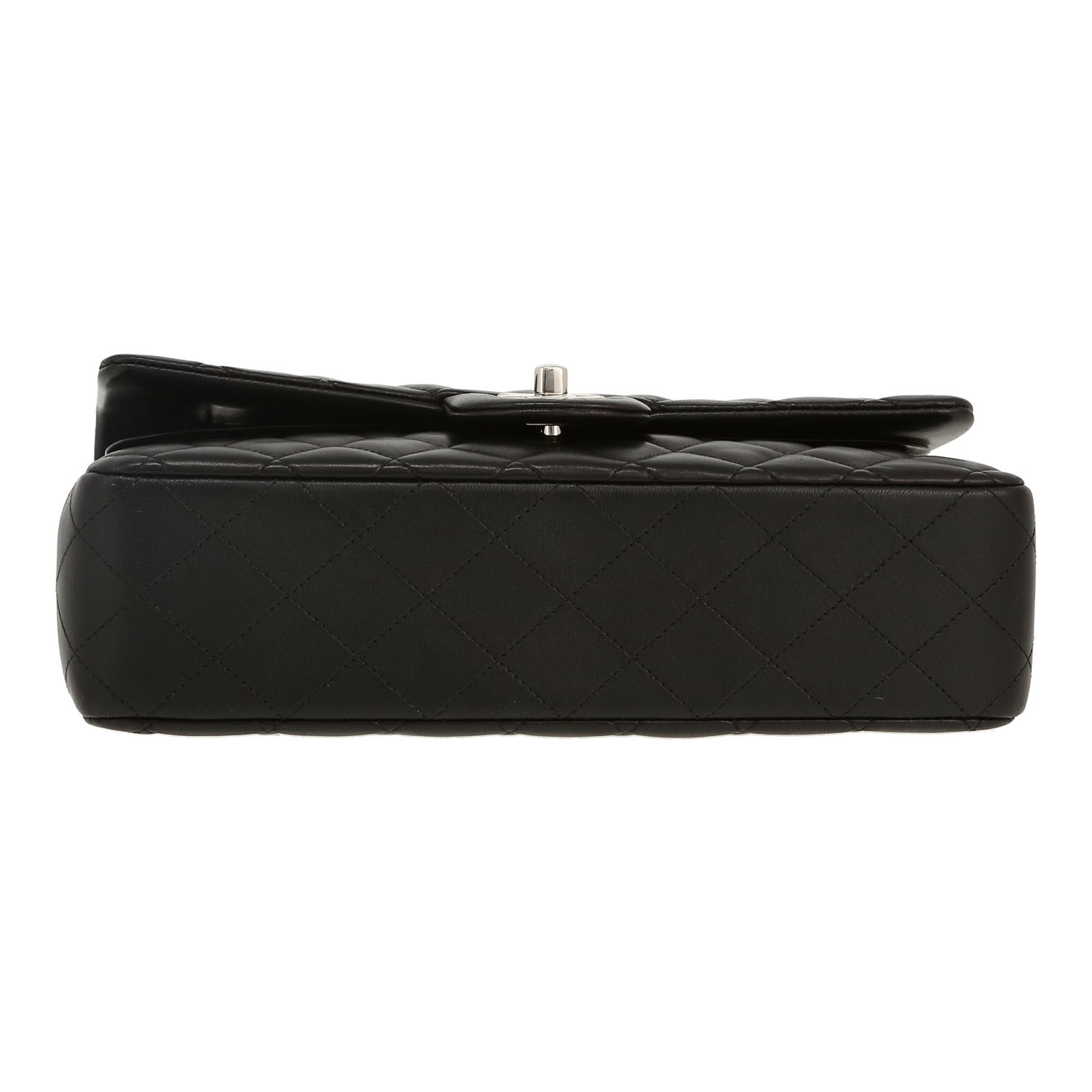 Bolso de mano Chanel  Timeless Classic en cuero acolchado negro - Detail D1