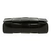 Bottega Veneta  Cassette shoulder bag  in black patent braided leather - Detail D1 thumbnail