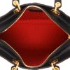 Sac à main Dior  Lady Dior en cuir cannage noir - Detail D3 thumbnail
