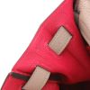 Borsa Hermès  Kelly 28 cm in pelle taurillon clemence grigio tortora - Detail D4 thumbnail