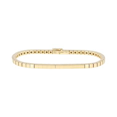 Brazalete Cartier Lanière de oro amarillo