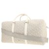 Dior   travel bag  in white monogram canvas Oblique  and white leather - 00pp thumbnail