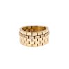 Flexible Chaumet Boléro ring in yellow gold and diamonds - 00pp thumbnail