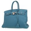 Sac à main Hermès  Birkin 35 cm en cuir togo bleu-jean - 00pp thumbnail