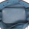 Sac à main Hermès  Birkin 35 cm en cuir togo bleu-jean - Detail D3 thumbnail