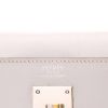Hermès  Kelly 32 cm handbag  in grey box leather - Detail D2 thumbnail