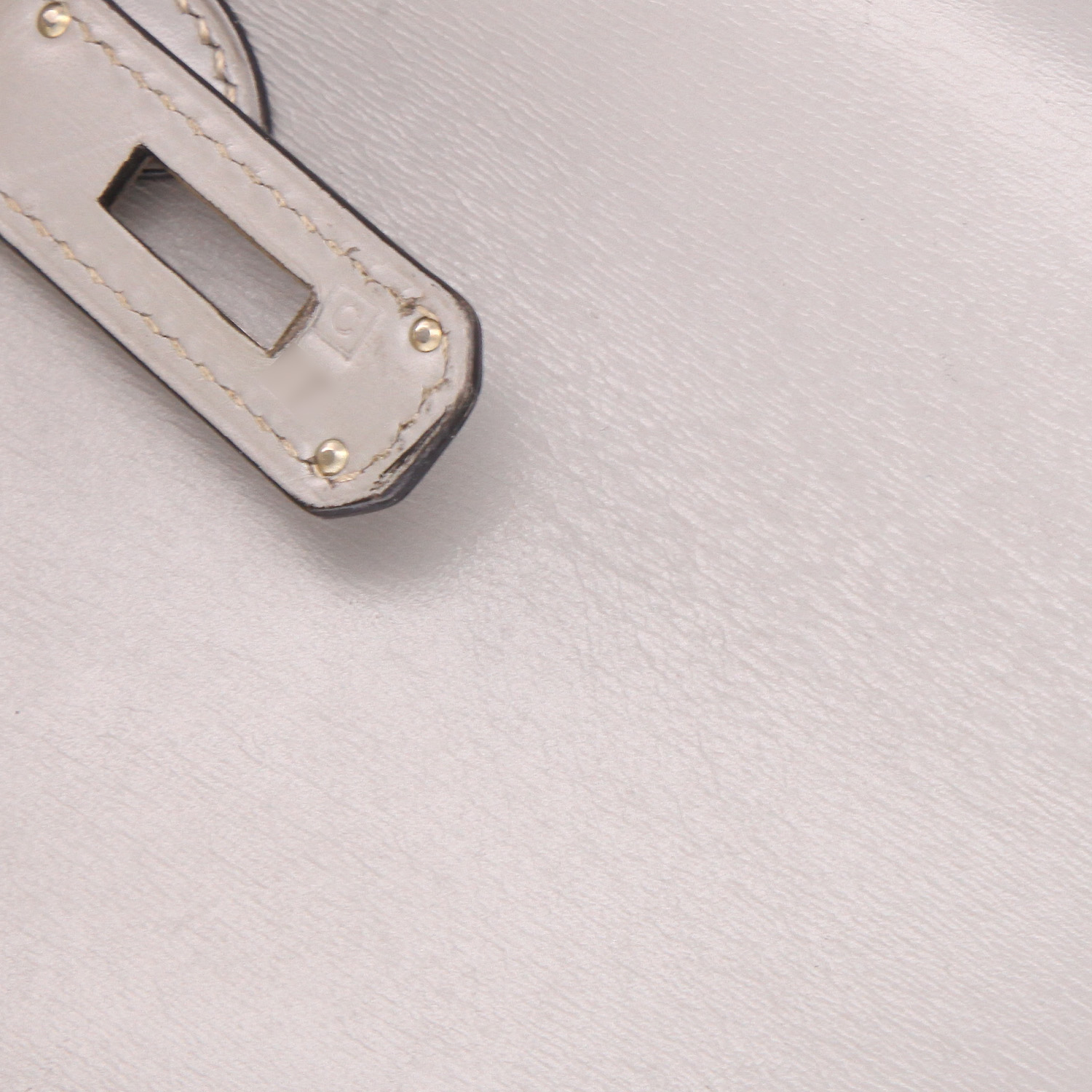 Sac à main Hermès  Kelly 32 cm en cuir box gris - Detail D4