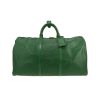 Bolsa de viaje Louis Vuitton  Keepall 50 en cuero Epi verde - 360 thumbnail