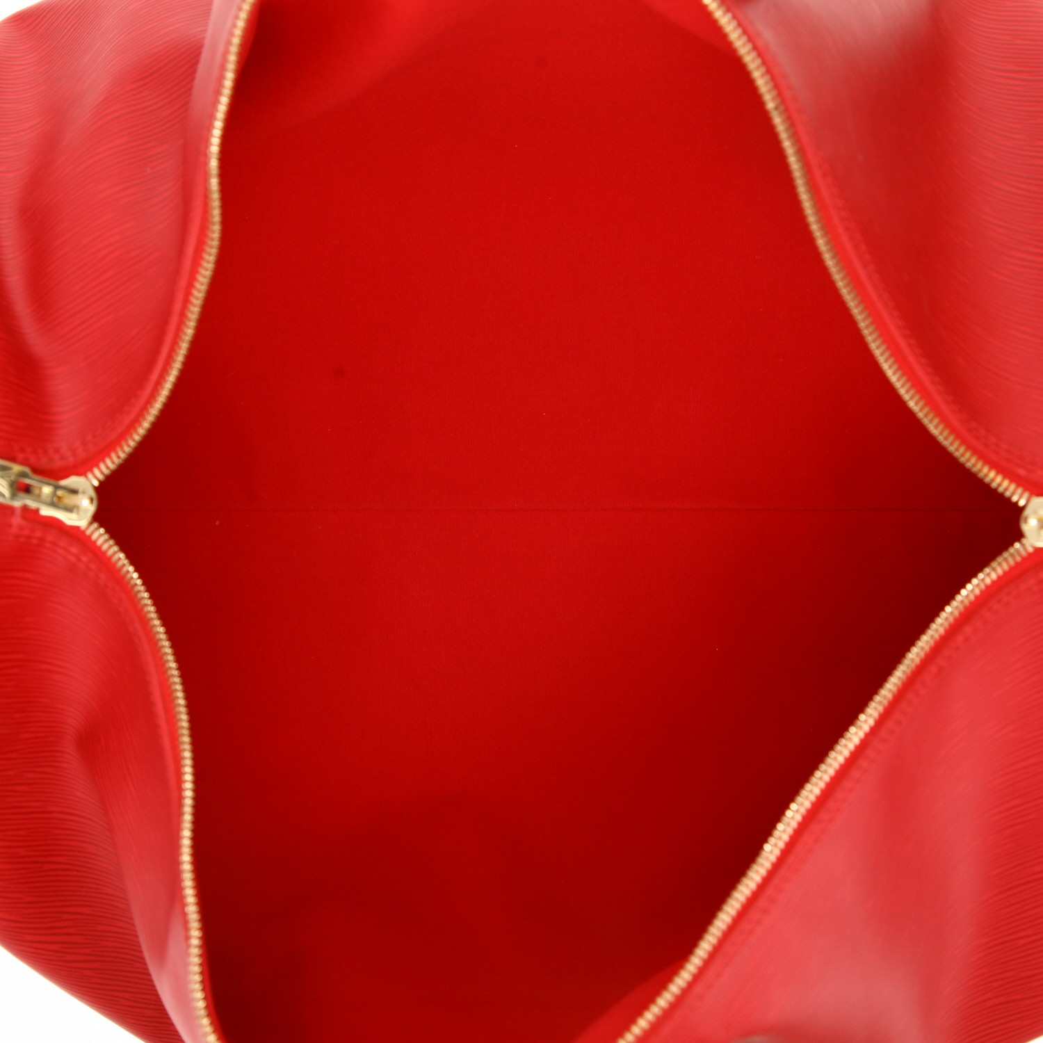 Bolsa de viaje Louis Vuitton  Keepall 55 en cuero Epi rojo - Detail D3
