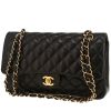 Sac à main Chanel  Timeless Classic en cuir matelassé noir - 00pp thumbnail