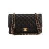 Sac à main Chanel  Timeless Classic en cuir matelassé noir - 360 thumbnail