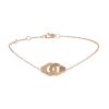 Dinh Van Menottes R8 bracelet in pink gold - 00pp thumbnail